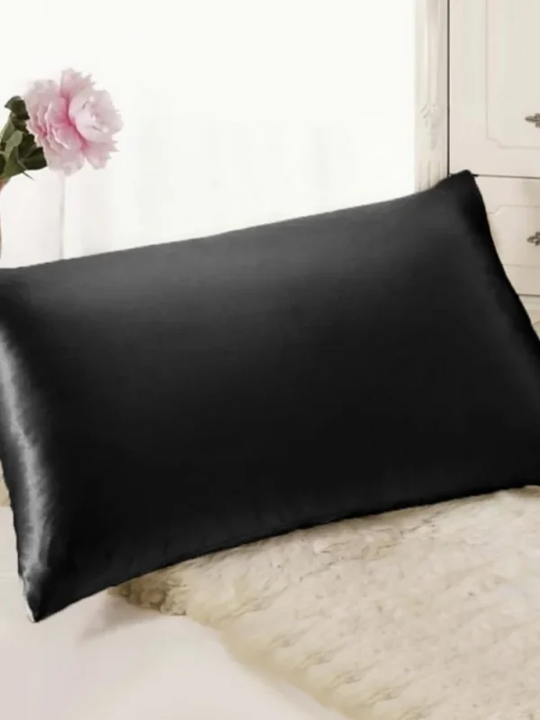 100 Queen Standard Satin Silk Soft Mulberry Plain Pillowcase Cover Chair Seat Square Pillow Cover Decorations 2 Elevate your home with our Silk Soft Mulberry Pillowcase. Crafted from luxurious satin silk, it offers opulent comfort and style for your bedding ensemble