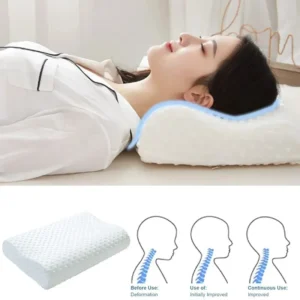 Memory Foam Pillow for Sleeping Adjustable Side Sleeper Pillow for Neck Shoulder Pain Relief Orthopedic Contour 2