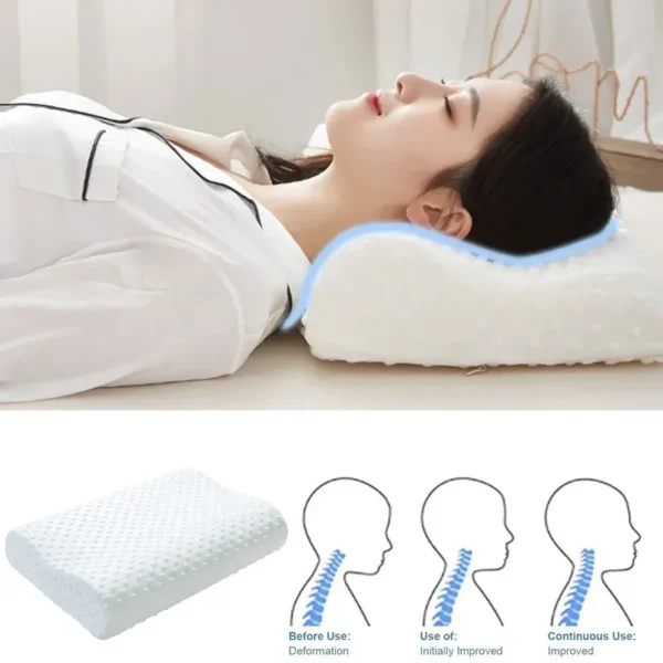 Memory Foam Pillow for Sleeping Adjustable Side Sleeper Pillow for Neck Shoulder Pain Relief Orthopedic Contour 2 Discover sleep solution with the Adjustable Memory Foam Pillow. Adjustable for side sleepers, it offers targeted support to alleviate neck and shoulder pain.