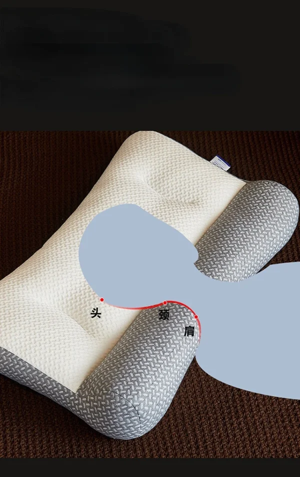 Neck Pillow Aid Neck Protection Correction Orthopedic Pillow 40x60cm 48x74cm For Sleeping Ergonomic Neck Releaser Comfort 3 Experience corrective support with Neck Protection Orthopedic Pillow. Rectangular design promotes proper alignment for restful sleep.